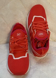 New Balance 247 REVLITE Women's Red White Mesh Shoe Size 6.5 NEW NO BOX - Picture 1 of 5
