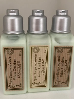 L’Occitane Verbena Conditioner x 3 Bottles  (30ml Each) - Image 1 of 4
