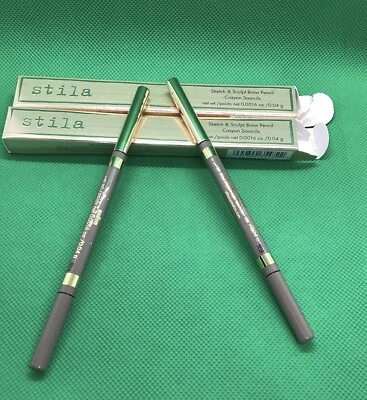 2 lápices de cejas STILA Sketch & Sculpt medianos nuevos en caja Foto 1 de 4