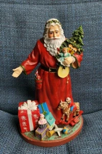Pipka Reflections Of Christmas Figurine A GIFT TO YOU SANTA 6" 2011 No Box - Picture 1 of 7