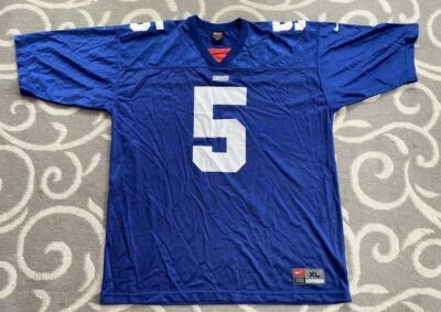 Kerry Collins #5 New York Giants Nike NFL Football Jersey Size XL Foto 1 de 4