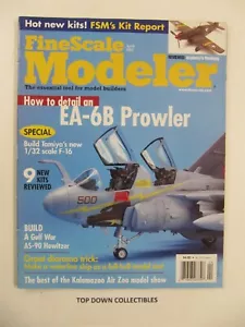 Fine Scale Modeler Magazine April 2005 Wie man einen EA-6B Prowler detailliert beschreibt - Bild 1 von 2