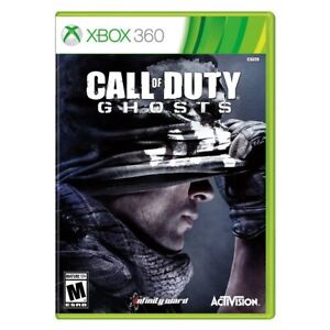Call of Duty Ghosts Microsoft Xbox 360 Video Game Complete With Manual