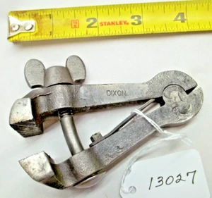 DIXON Machinists / Hobbyists Vintage Hand Clamp, 1-1/4" Wide Jaws, Opens to 5/8" - Picture 1 of 6