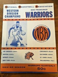 Oscar Robertson Cover San Francisco Warriors Program December 1964