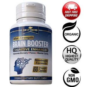 Brain Booster Supplement  60ct - Picture 1 of 5