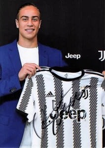 Kenan Yildiz (13x18cm / 7x5" ) JUVENTUS Autogramm signed PHOTO PROOF GF191 UH - Picture 1 of 2