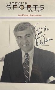 Governor Mike Dukakis D-MA Signed 8x10 Photograph w/ COA & Top Loader - Picture 1 of 5