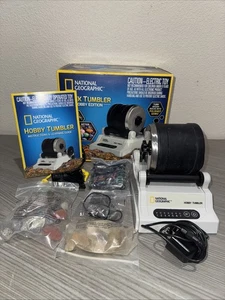 National Geographic Hobby Rock Tumbler Kit Educational Stem Toy Open Box Tested✓ - Picture 1 of 2