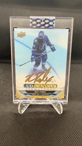 2024-25 Upper Deck Clear Cut Nick Perbix UD Canvas Signatures Auto GOLD 1/1 - Picture 1 of 2
