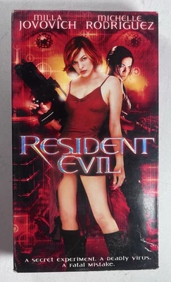 Resident Evil  VHS 2002 Sci-fi Horror - Image 1 of 3