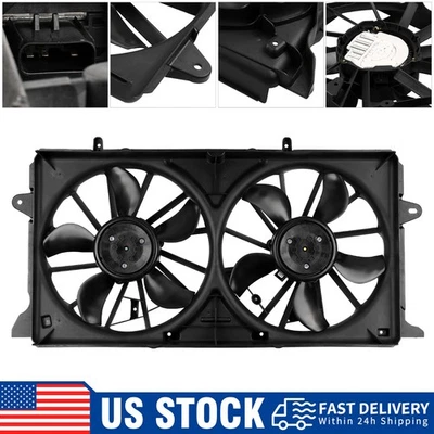 Radiator Cooling Fan For 14-18 Chevrolet Silverado 1500 Tahoe GMC Sierra 1500 Foto 1 de 4