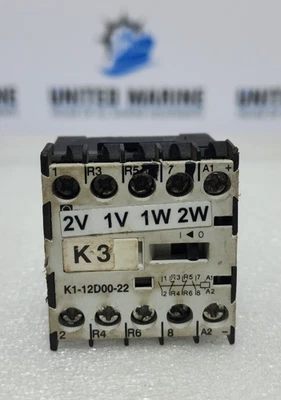 Benedikt & Jager K1-12D00-22 Contactor 4-Pole 2NO/2NC Coil-42V 50/60Hz - Image 1 of 4