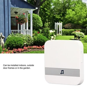 Wireless Wifi Smart Video Doorbell Indoor Intercom Door Bell Receiver For Hom FY - Zdjęcie 1 z 33