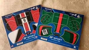 Lot Of 2 DUALSHOCK 4 PS4 Controller Decal Skin Wrap New GT SPORT Race Car Design - Picture 1 of 3