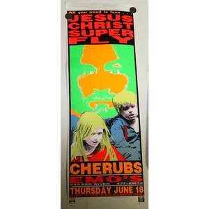 Jesus Christ Superfly Concert Poster Signed Limited Edition Frank Kozik Vintage - Picture 1 of 6