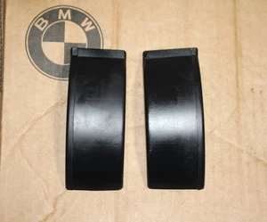 GENUINE BMW E30 TOURING TRUNK LID HINGE COVERING LEFT AND RIGHT SIDE BLACK OEM - Picture 1 of 9