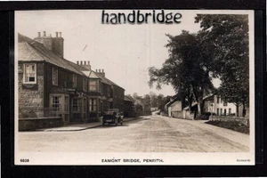 Eamont Bridge, Village View with Motor Car - near Penrith - R.P. postcard - Imagen 1 de 1