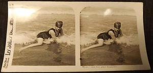 FOTO PARIS STEREO LES JOLIES BAIGNEUSES FRAU NR. 1 - Bild 1 von 1
