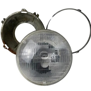 HOLDEN EJ EH HD HR 7” Headlight w/ Surround Bucket Retainer Holder Sealed Beam - Picture 1 of 17