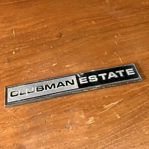 Insignia de coche Mini Clubman Estate. Usado. - Imagen 1 de 8