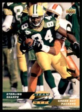1993 Upper Deck Team MVP Sterling Sharpe Green Bay Packers #TM20