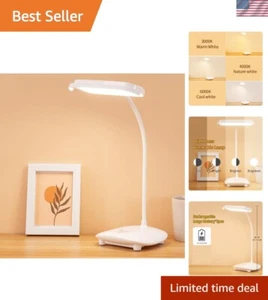 Compact Cordless LED Reading Light - 3 Modes, Dimmable & USB Rechargeable Design - Picture 1 of 9