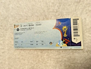 World Cup 2018 Russia FIFA Football Soccer Ticket Stub Mexico Germany Moscow - Picture 1 of 7