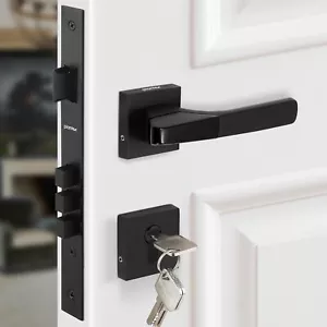 Heavy Duty Mortise Main Door Lock Set For Home With 3 Brass Keys - Picture 1 of 6