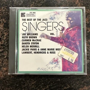 BEST OF THE JAZZ SINGERS Vol II Joe Williams/Ruth Brown/Dakota Staton LRC CD NEW - Picture 1 of 2