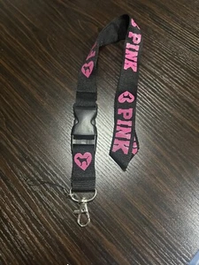 Victoria Secret Love Pink | Keychain Lanyard Strap | Fashion Lanyard Short Style - Picture 1 of 2