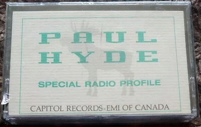 PAUL HYDE – SPECIAL RADIO PROFILE - PROMO CASSETTE FACTORY SEALED - Image 1 of 3