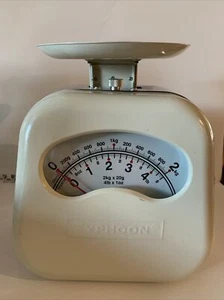 Typhoon 4lb 2kg scale cream stainless - Picture 1 of 7