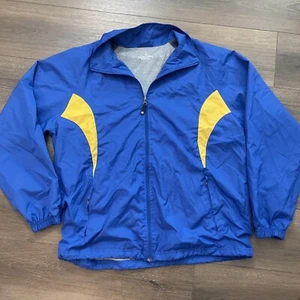 Vintage Holloway Benicia High School California Nylon Windbreaker Large Blue - Picture 1 of 3