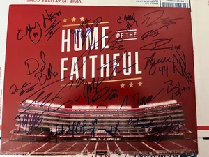 2022 SAN FRANCISCO 49ERS TEAM SIGNED 11X14 PHOTO WITH 23 SIGNATURES - Picture 1 of 5