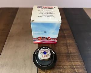 Auto Club 400 Speedway Commemorative Ring w/ Original Box (Read Description) - Picture 1 of 8