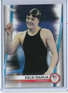2020 TOPPS OLYMPICS KELSI DAHLIA ROOKIE CARD #18 ~ USA SWIMMING 2021 ~ QTY - Bild 1 von 2