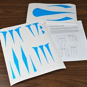 Schwinn B6 Autocycle Paint Stencil Decal with Fenders - Vintage - Picture 1 of 1
