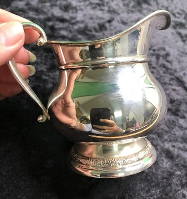 International Sterling Silver Cream Creamer Milk Pitcher Jug Prelude Pattern - Image 1 of 4