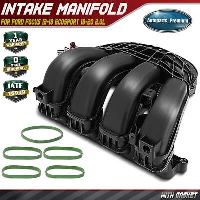 Engine Intake Manifold w/Gasket for Ford Focus 2012-2018 EcoSport 2018-2020 2.0L - Image 1 of 4