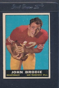 1961 Topps #059 John Brodie 49ers EX/MT *367 - Picture 1 of 1