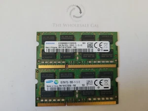 Samsung 16GB (2X8GB) 2Rx8 PC3L-12800S DDR3L-1600Mhz SODIMM Laptop Memory Ram - Picture 1 of 2