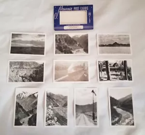 1930's Souvenir RPPC Set 10 Views Western Pacific Railroad Feather River Canyon - Picture 1 of 12