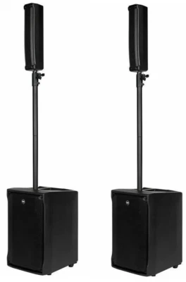 2x RCF EVOX J8 Sistema de matriz portátil activo Altavoz DJ 1400W Amplificado COMO NUEVO Foto 1 de 4