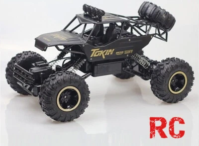 RC Cars 2.4G High Speed 37CM 1/12 4WD Big Off-Road Trucks Buggy Vehicle Toys Car - Image 1 of 4