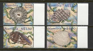 NAMIBIA 1998, SEA LIFE: SHELLS, Scott 903-906, MNH - Picture 1 of 1