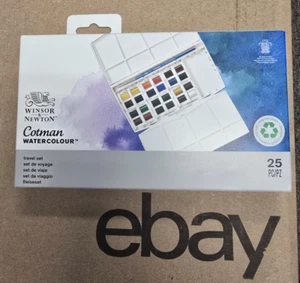 Winsor & Newton - Cotman Acuarela 25 Piezas Juego de Viaje ¡ENVÍO EL MISMO DÍA!! - Imagen 1 de 2