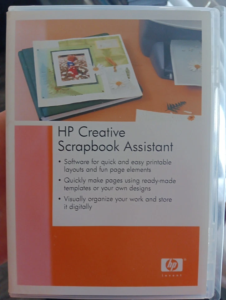 HP Creative Scrapbook Assistant CD ROM Software - Image 1 of 1
