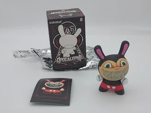 Kidrobot 2012 Dunny Apocalypse Ron English Mickey Grin 3" Vinyl Figure 1/16 - Picture 1 of 6