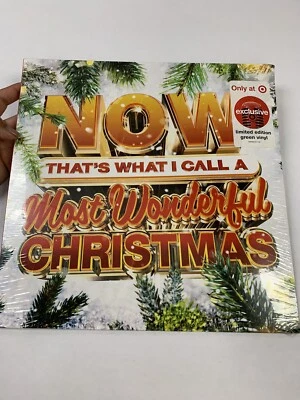 NOW That's What I Call A Most Wonderful Christmas [Exclusive Green Vinyl LP] - Image 1 of 4